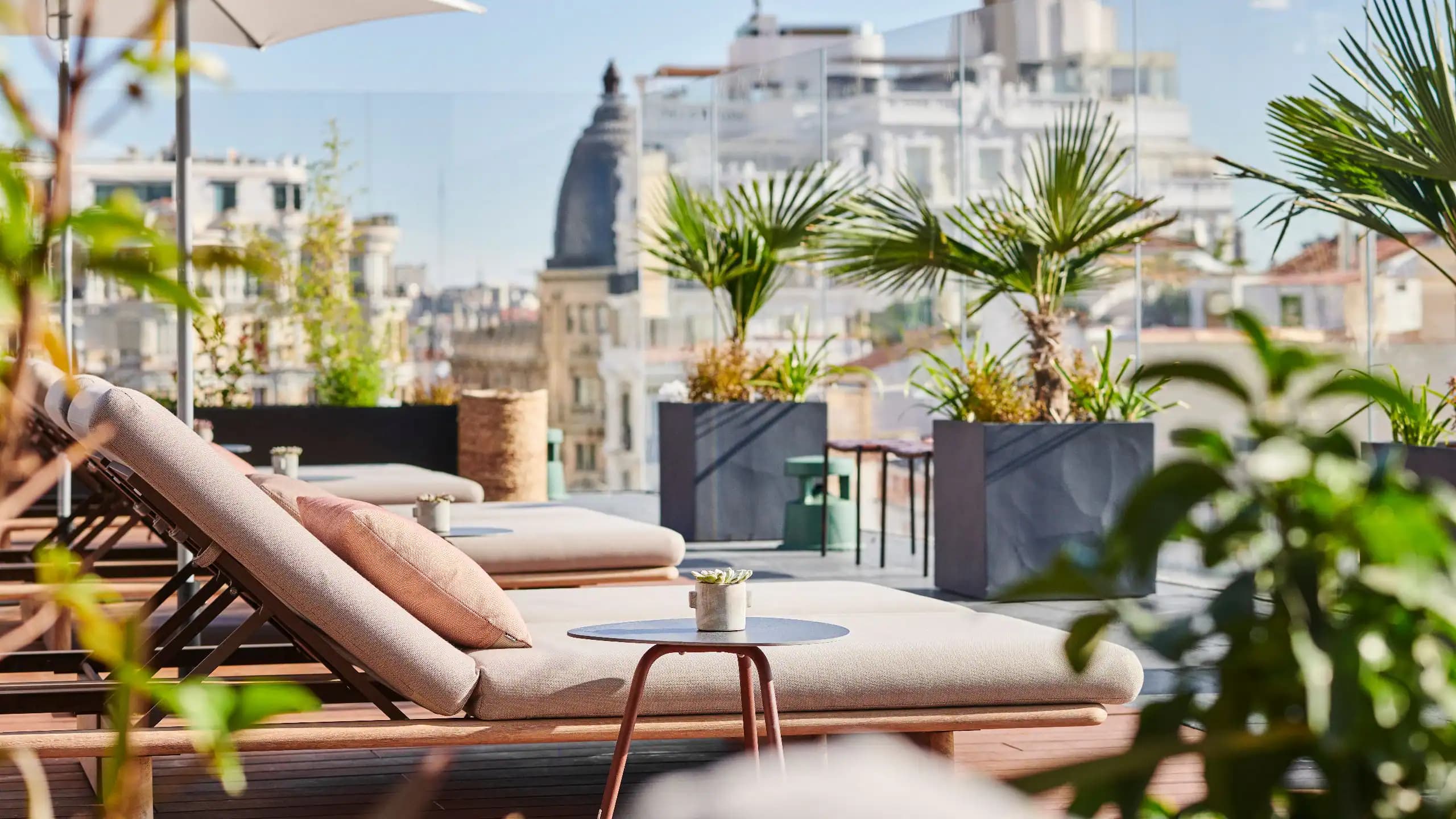 Madrid skyline